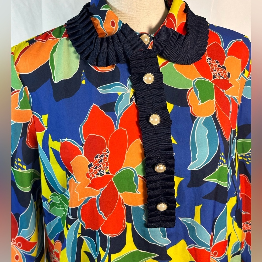 CobyCo Colorful Floral Dress ❤️💙 - Picture 8 of 15